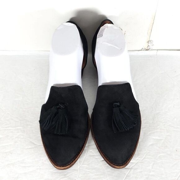 Free People Jeffrey Campbell Women's Charles US8 Suede Slip-On Tassel Loafers - Picture 3 of 15